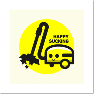 Happy Sucking Posters and Art